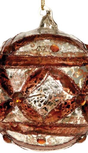 Γυάλινη Χριστουγεννιάτικη Μπάλα 8cm