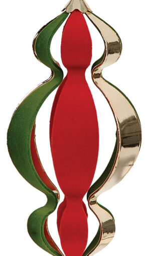 Τσόχινη Χριστουγεννιάτικη Μπάλα 20cm