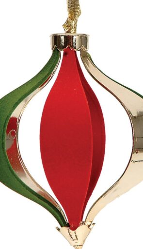 Τσόχινη Χριστουγεννιάτικη Μπάλα 11cm