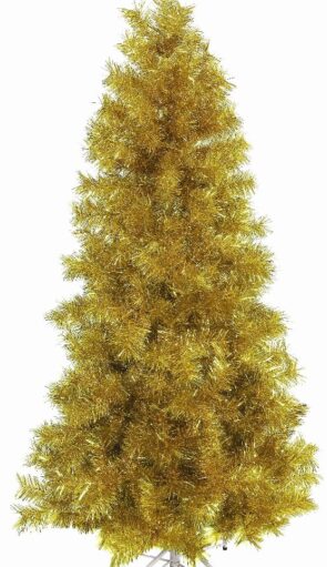 Χρυσό Χριστουγεννιάτικο Δέντρο Slim 180cm