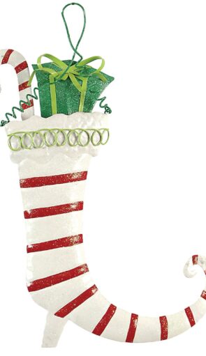 Κρεμαστό Μεταλλικό Χριστουγεννιάτικο Στολίδι 20 x 35(h)cm