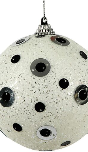 Πλαστική Χριστουγεννιάτικη Μπάλα 10cm