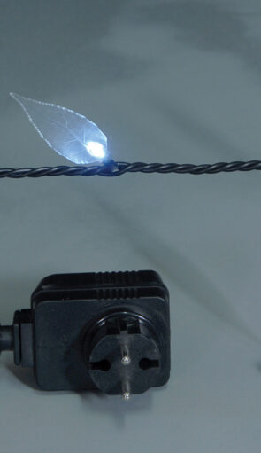 98Led Λμπάκια Με Μετασχηματιστή 24v ,Με Λευκό Φωτισμό Του Πάγου ,10 Μέτρα