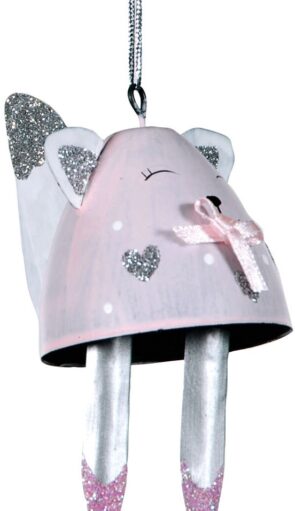 Μεταλλικό Κρεμαστό Χριστουγεννιάτικο Στολίδι 10cm