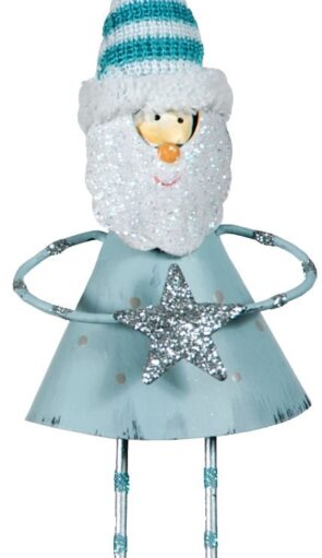 Μεταλλικό Κρεμαστό Χριστουγεννιάτικο Στολίδι 16cm