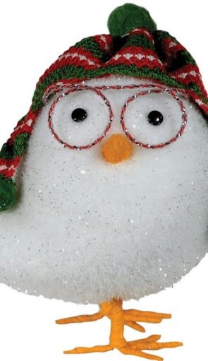 Λούτρινο Επιτραπέζιο Χριστουγεννιάτικο Διακοσμητικό 14 x 11 x 17(h)cm