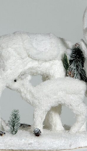 Χριστουγεννιάτικο Διακοσμητικό Ελάφι 34 x 20 x 30(h)cm