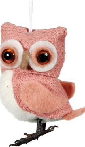 Λούτρινο Κρεμαστό Χριστουγεννιάτικο Στολίδι 8cm