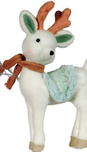 Λούτρινο Διακοσμητικό Ελάφι 32(h)cm