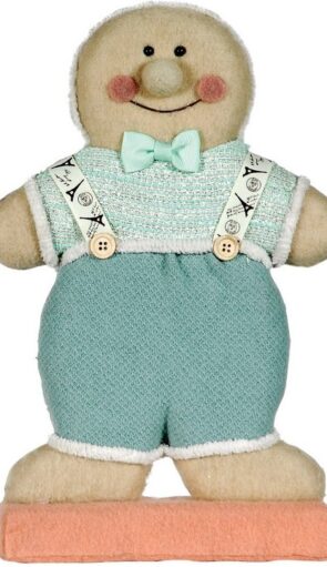 Λούτρινο Χριστουγεννιάτικο Διακοσμητικό 34(h)cm