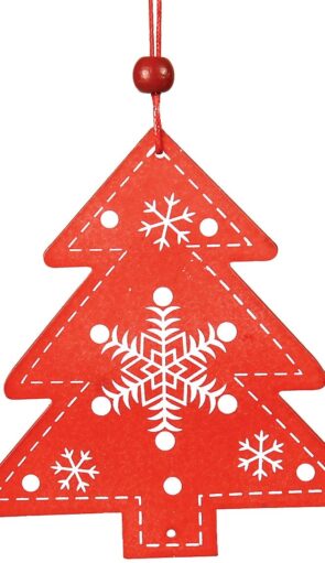 Pvc Κρεμαστό Χριστουγεννιάτικο Στολίδι 11cm