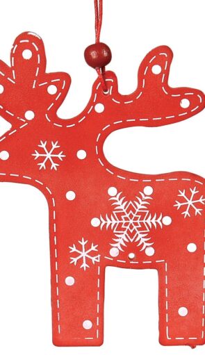 Pvc Κρεμαστό Χριστουγεννιάτικο Στολίδι 11cm