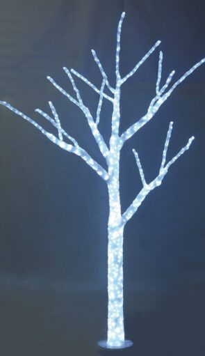 Led Φωτιζόμενο Δέντρο Με 920 Led Με Λευκό Φωτισμό,230(Η) x 150cm