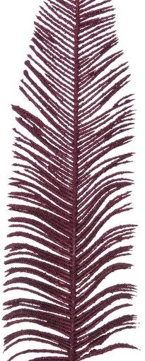 Μωβ Χριστουγιννιάτικο Διακοσμητικό Κλαδί 66cm