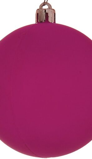 Πλαστική Νέον Χριστουγεννιάτικη Μπάλα 10cm