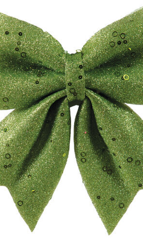 Πράσινος Χριστουγεννιάτικος Φιόγκος 20cm