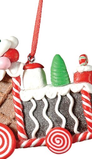 Κρεμαστό Ζαχαρωτό Χριστουγεννιάτικο Στολίδι 12 x 10(h)cm