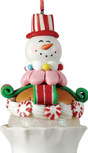 Κρεμαστό Ζαχαρωτό Χριστουγεννιάτικο Στολίδι 7 x 7 x 12(h)cm