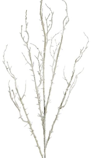 Χιονισμένο Χριστουγεννιάτικο Διακοσμητικό Κλαδί 100cm