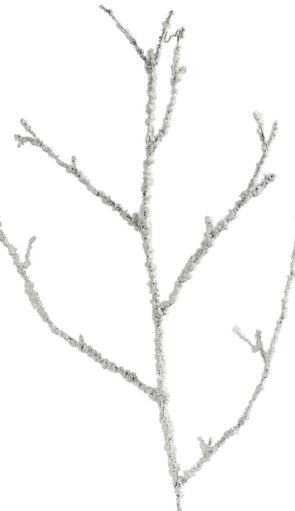 Χιονισμένο Χριστουγεννιάτικο Διακοσμητικό Κλαδί 60cm