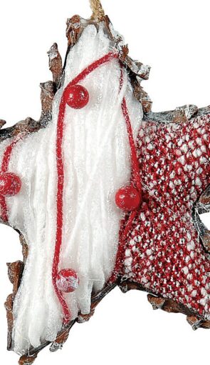 Κρεμαστό Χριστουγεννιάτικο Αστέρι 15cm