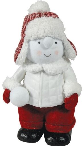 Λούτρινο Χριστουγεννιάτικο Διακοσμητικό 25 x 16 x 40(h)cm