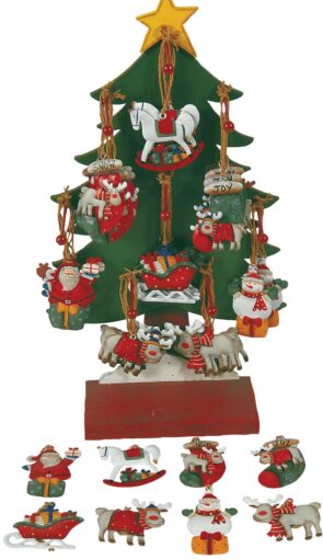 Κρεμαστό Μεταλλικό Στολίδι 8cm