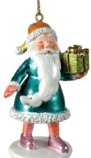 Πήλινο Κρεμαστό Χριστουγεννιάτικο Στολίδι 5 x 8(h)cm