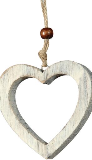 Ξύλινο Κρεμαστό Χριστουγεννιάτικο Στολίδι 8 x 8(h)cm