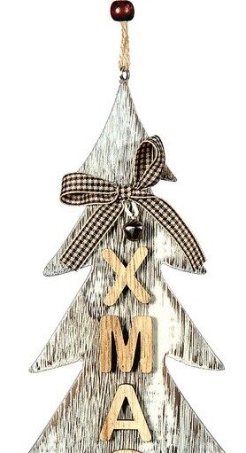 Pvc Κρεμαστό Χριστουγεννιάτικο Στολίδι 10 x 20(h)cm