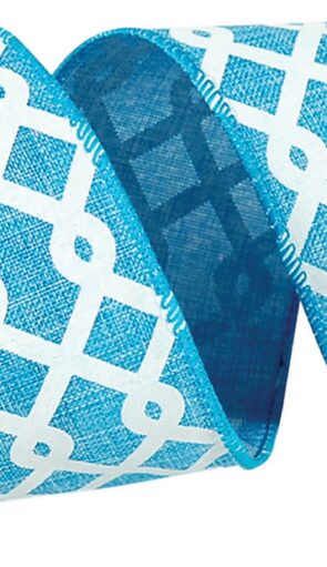 Μπλέ Χριστουγεννιάτικη Κορδέλα 8,5 Μέτρα (9 yards)