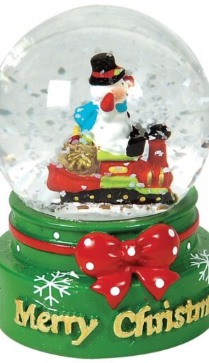Χριστουγεννιάτικη Χιονόμπαλα 4.5 x 6.5(h)cm