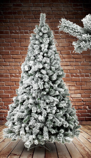 Χιονισμένο Χριστουγεννιάτικο Δέντρο Αλάσκα 270cm