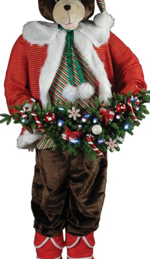 Διακοσμητικός Αρκούδος Με Μουσική Και Κίνηση 180cm