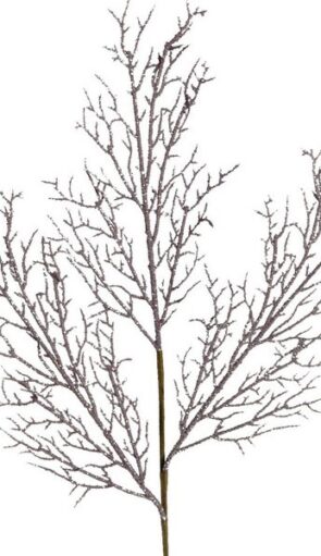 Μώβ Χριστουγεννιάτικο Διακοσμητικό Κλαδί 20 x 60(h)cm