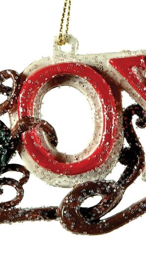 Κρεμαστό Χριστουγεννιάτικο Στολίδι 6 x 12 (h)cm