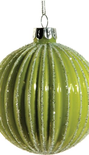 Γυάλινη Χριστουγεννιάτικη Μπάλα 8cm