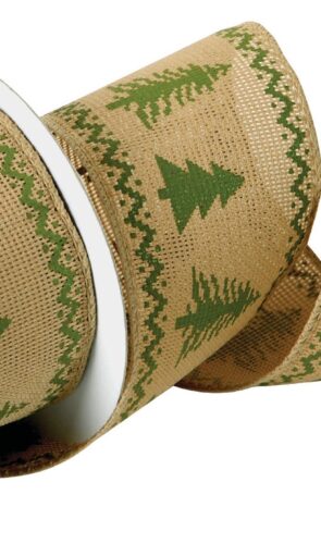 Πράσινη Χριστουγεννιάτικη Κορδέλα 8,5 Μέτρα(9 yards)