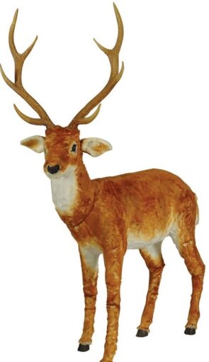 Διακοσμητικό Χριστουγεννιάτικο Ελάφι Gene 155 x 195(h)cm