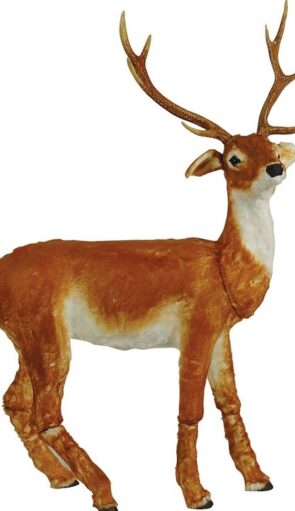 Διακοσμητικό Χριστουγεννιάτικο Ελάφι Lena 116 x 168(h)cm