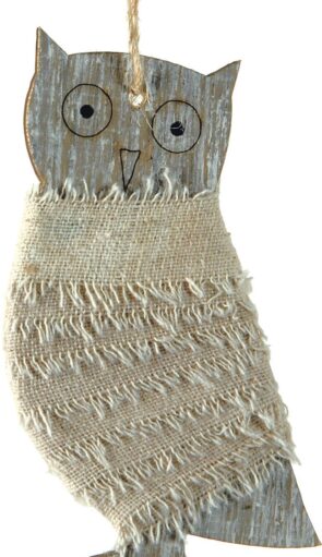 Ξύλινο Κρεμαστό Χριστουγεννιάτικο Στολίδι 6 x 9(h)cm