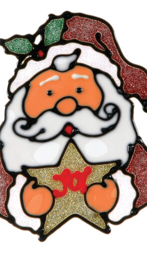 Αυτοκόλλητη Φιγούρα Τζαμιού 15 x 15(h)cm