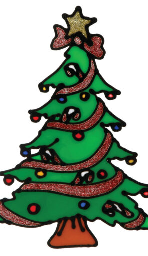 Αυτοκόλλητη Φιγούρα Τζαμιού 20 x 25(h)cm