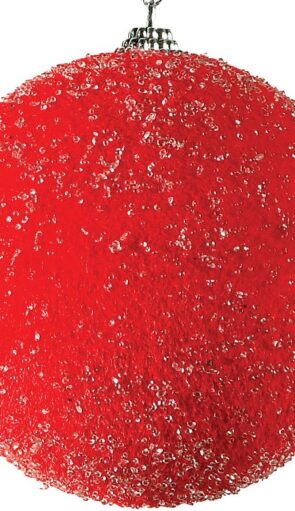 Πλαστική Χριστουγεννιάτικη Μπάλα 8cm