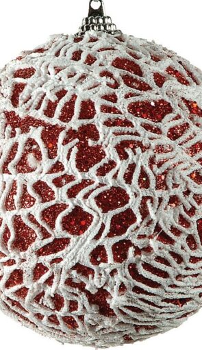 Πλαστική Χριστουγεννιάτικη Μπάλα 10cm