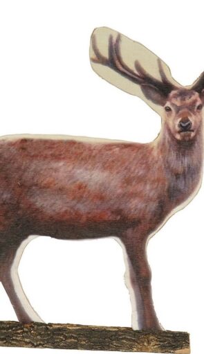 Ξύλινο Επιδαπέδιο Διακοσμητικό 24 x 28(h)cm