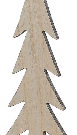 Ξύλινο Επιτραπέζιο Χριστουγεννιάτικο Δέντρο 8 x 30(h)cm