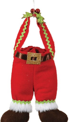 Πάνινο Κρεμαστό Χριστουγεννιάτικο Στολίδι 13 x 25 (h)cm