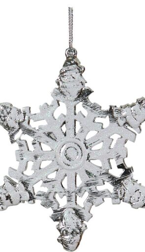 Pvc Κρεμαστό Χριστουγεννιάτικο Στολίδι 12 x 12(h)cm