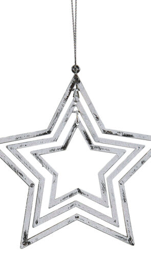 Pvc Κρεμαστό Χριστουγεννιάτικο Στολίδι 12 x 12(h)cm